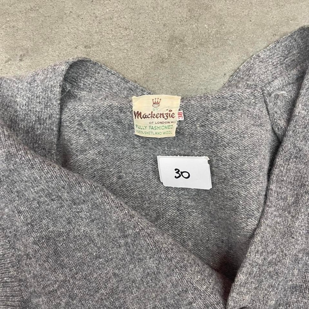 Grey‎ Mackenzie wool cardigan cardigan - Picture 6 of 6